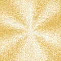 Golden dot abstract background.