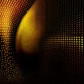 Golden dotted abstract texture wallpaper background