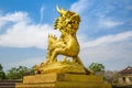 Golden dragon in Hue, Vietnam Royalty Free Stock Photo