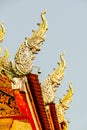 golden dragon statue in bangkok thailand, digital photo picture as a background Royalty Free Stock Photo