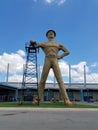 The Golden Driller Tulsa Oklahoma Royalty Free Stock Photo