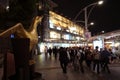 Golden duck statue at the entrance of Keisei Ueno station