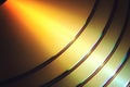 Golden DVD background Royalty Free Stock Photo