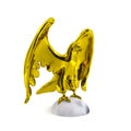 Golden eagle statue Royalty Free Stock Photo