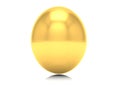 Golden easter egg Royalty Free Stock Photo