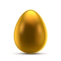 Golden easter egg Royalty Free Stock Photo