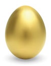 Golden egg Royalty Free Stock Photo