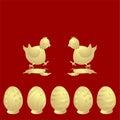 Golden eggs and chickens