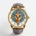 Disney Classic Watch With Egyptian Mask Portrait Royalty Free Stock Photo