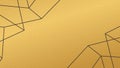 Golden elegant abstract mandala background