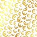 Golden Euro Background