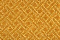 Golden fabric texture Royalty Free Stock Photo