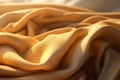 Golden fabrics material texture