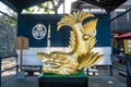 Golden Fish the Japanese Nagoya Castle`s symbols