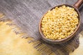 Golden flax seeds or linseeds