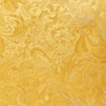 The Golden floral ornament brocade textile pattern Royalty Free Stock Photo