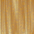 Golden floral ornament on wooden board Royalty Free Stock Photo