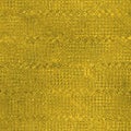 Golden Foil Seamless and Tileable luxury background texture. Glittering holiday wrinkled gold background. Royalty Free Stock Photo