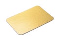 Golden food packaging backing board