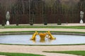 Golden fountain of Versailles