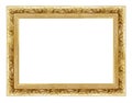 Golden frame 2 Royalty Free Stock Photo