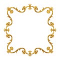 Golden frame Royalty Free Stock Photo
