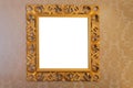 Golden frame Royalty Free Stock Photo