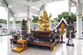 Golden Ganesha (Ganesh, Ganapati) Statue. Royalty Free Stock Photo