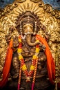 Golden Ganesha god of Hindu