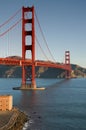 The Golden Gate Bridge, San Francisco CA. Royalty Free Stock Photo