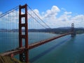 Golden Gate Bridge as seen from Marin County