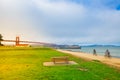 Golden Gate Bridge Crissy Field Royalty Free Stock Photo