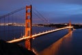 Golden Gate Bridge at Dawn Royalty Free Stock Photo