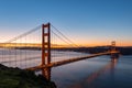 Golden Gate Bridge at Dawn Royalty Free Stock Photo