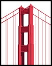 Golden Gate Bridge Detail