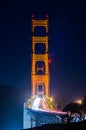 Golden Gate Bridge Evening Commute Traffic