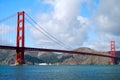 Golden Gate Bridge Ferry Boat Royalty Free Stock Photo