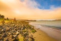 Golden Gate at sunset Royalty Free Stock Photo