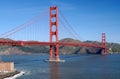 Golden Gate Bridge from Fort P Royalty Free Stock Photo