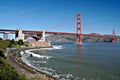 Golden Gate Bridge from Fort P Royalty Free Stock Photo