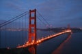 Golden Gate Bridge Night Royalty Free Stock Photo