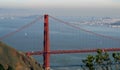 Golden gate bridge north tower Royalty Free Stock Photo