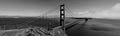 Golden Gate Bridge Panorama Royalty Free Stock Photo