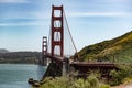 Golden Gate Bridge Panorama Royalty Free Stock Photo