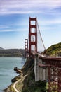 Golden Gate Bridge Panorama Royalty Free Stock Photo