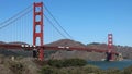 Golden Gate bridge from Presidio, Chrissy Field