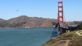 Golden Gate bridge from Presidio, Chrissy Field