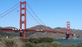 Golden Gate bridge from Presidio, Chrissy Field