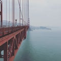 Golden Gate Bridge, San Francisco, CA Royalty Free Stock Photo