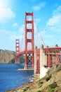 Golden gate bridge san francisco Royalty Free Stock Photo